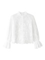 City Code retro koronkowa bluzka retro lace top lace blouse.JPG